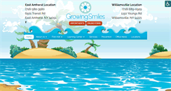 Desktop Screenshot of growingwnysmiles.com